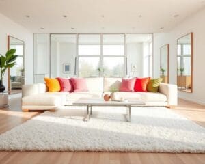 Welke kleuren maken een woning groter?