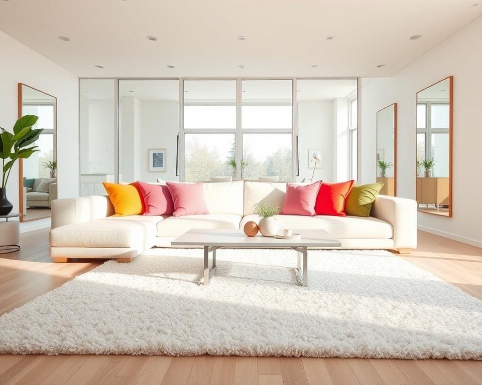 Welke kleuren maken een woning groter?