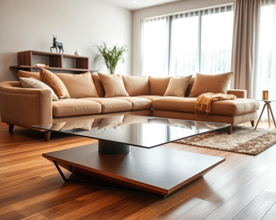 Welke salontafel past bij een hoekbank?