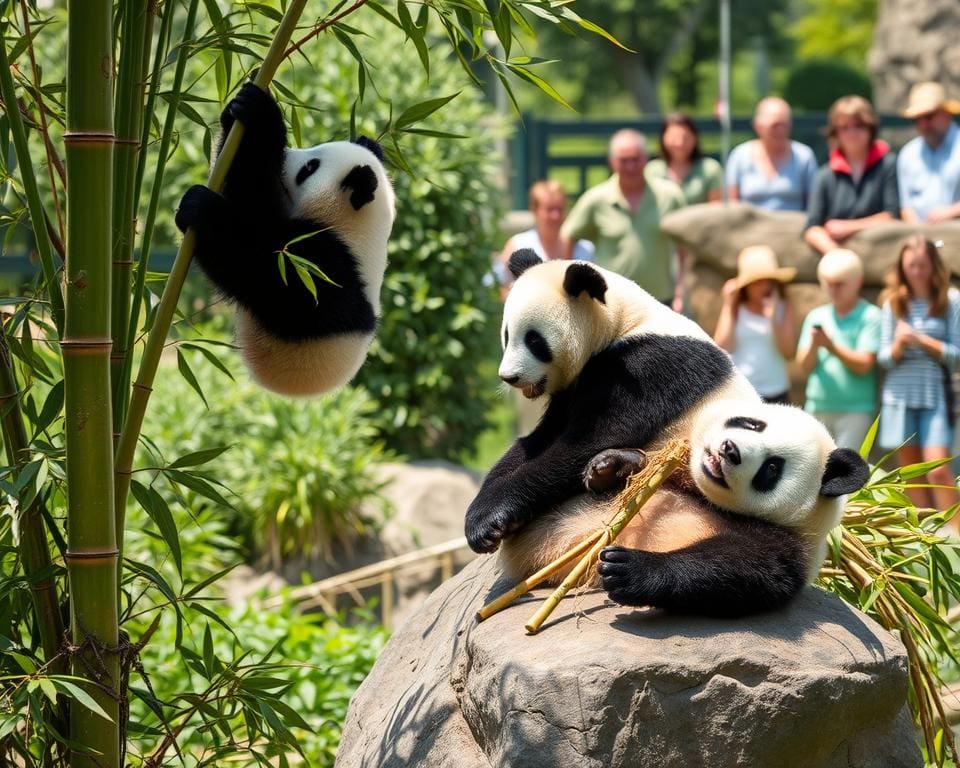 Waarom is Ouwehands Dierenpark bekend om zijn panda’s?