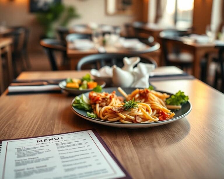 Wat maakt een menu overzichtelijk?