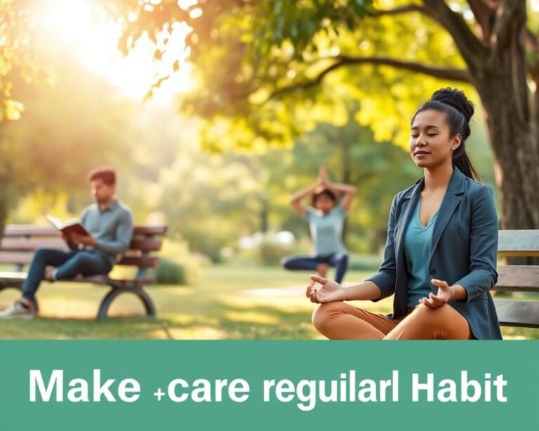 Hoe maak je van zelfzorg een vaste gewoonte?