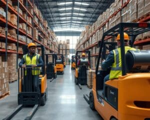 Hoe werkt intern transport met heftrucks efficiënt?