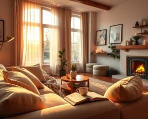 Hoe zorg je voor een ontspannen sfeer in huis?