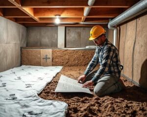 Is bodemisolatie geschikt bij een kruipruimte?