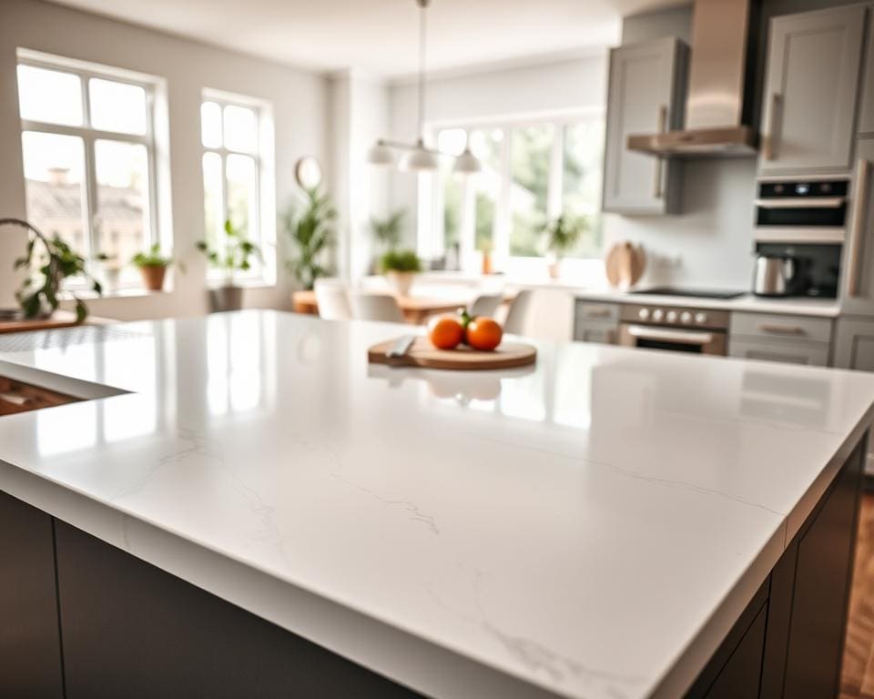 Is een composiet werkblad geschikt voor intensief gebruik?