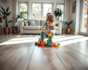 Is gietvloer geschikt voor gezinnen met kinderen?