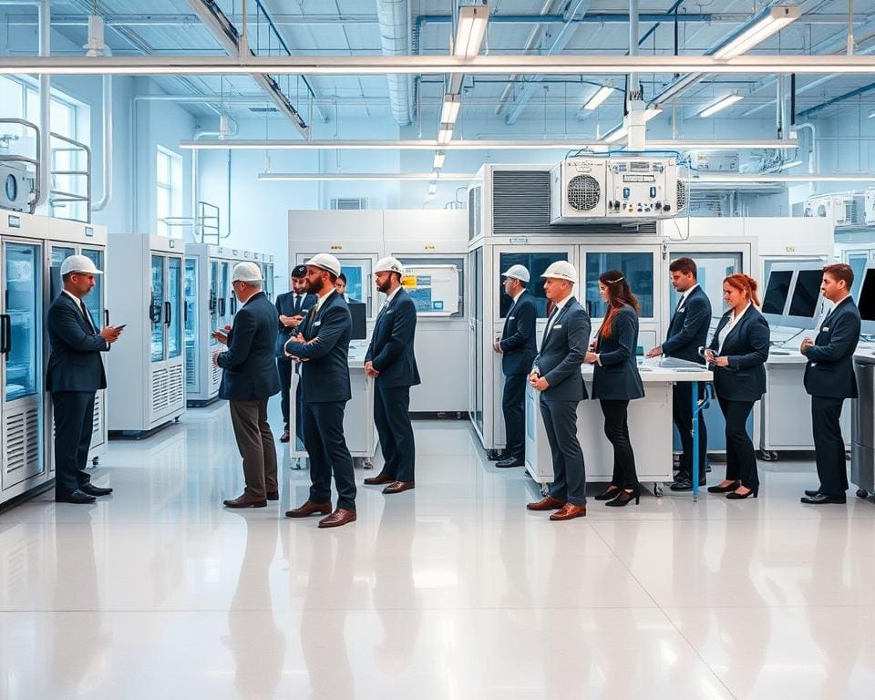 Wat houdt werken in een gekoelde productieomgeving precies in?