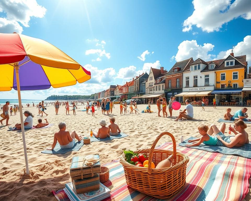 Wat maakt de Belgische kust populair in de zomer?