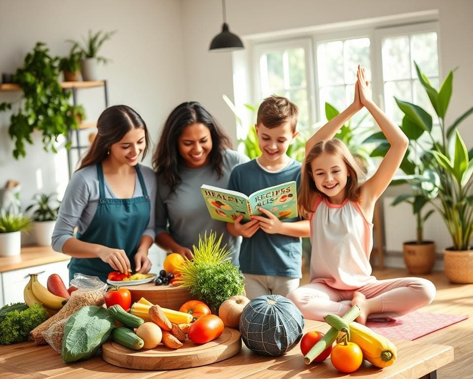 Wat zijn gezonde gewoontes voor het hele gezin?