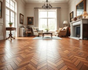 Welke PVC visgraatvloer past bij een klassiek huis?