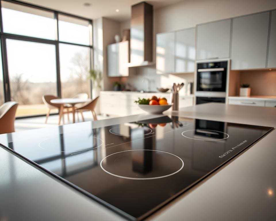 Welke inductiekookplaat past bij een grote keuken?