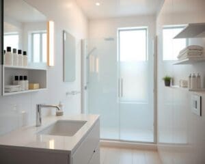 Hoe maak je een kleine badkamer groter?