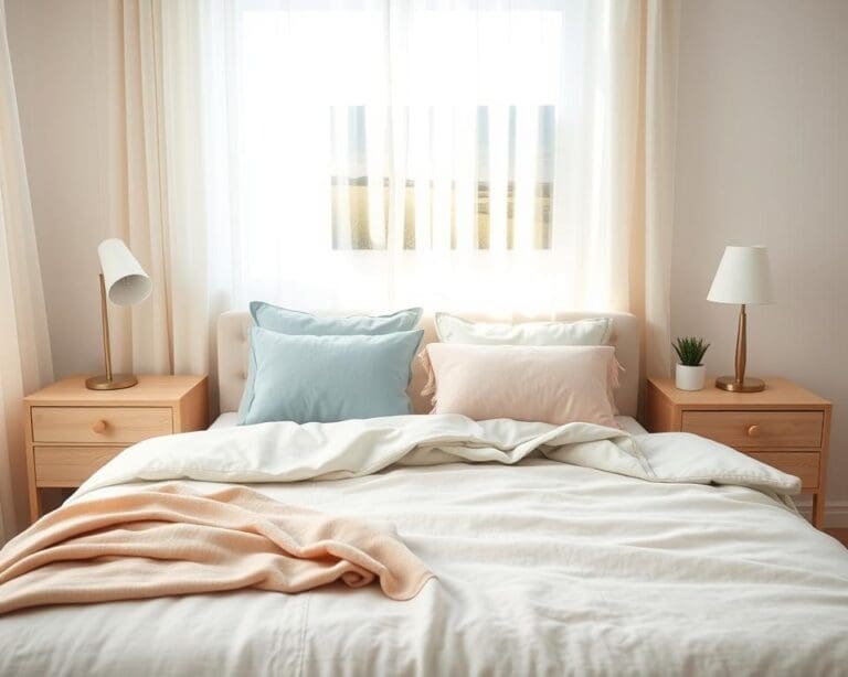 Hoe maak je je slaapkamer rustiger met zachte kleuren?