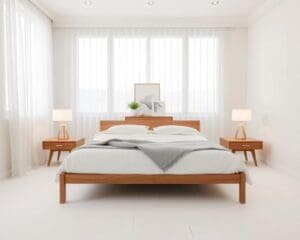 Hoe richt je een slaapkamer minimalistisch in?