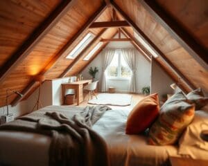 Hoe richt je een zolder om tot slaapkamer?