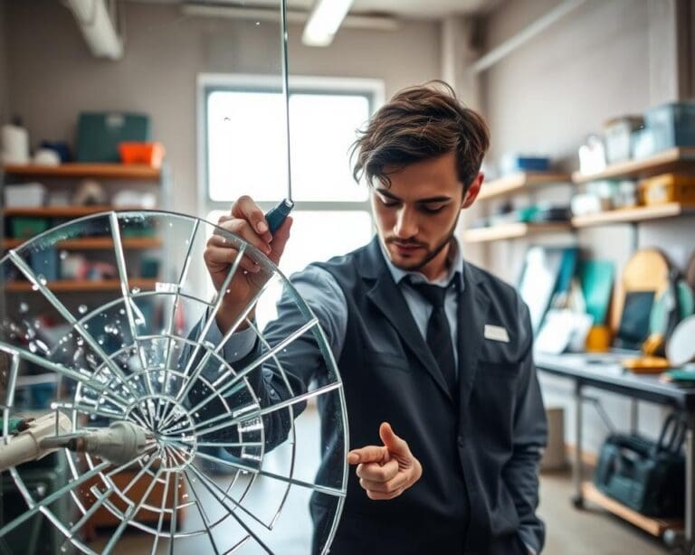 Hoe werkt glasreparatie of glasvervanging bij schade?