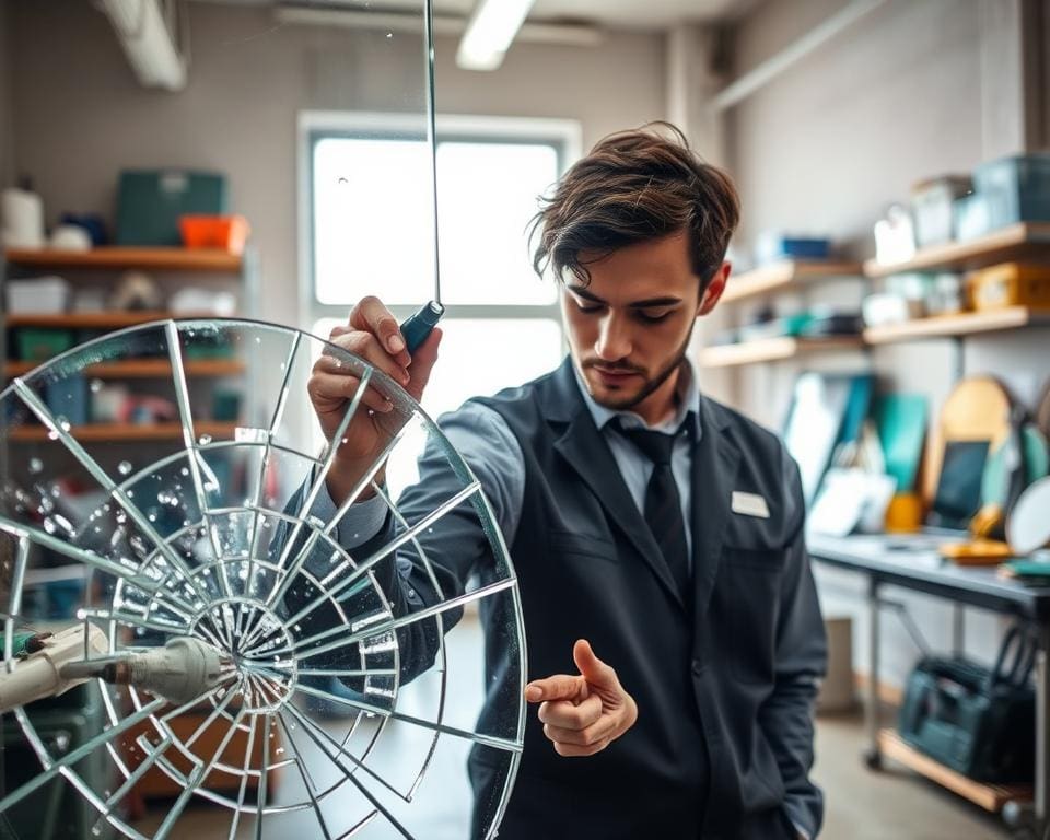 Hoe werkt glasreparatie of glasvervanging bij schade?