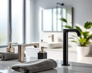 Welke badkamerkranen geven een moderne uitstraling?
