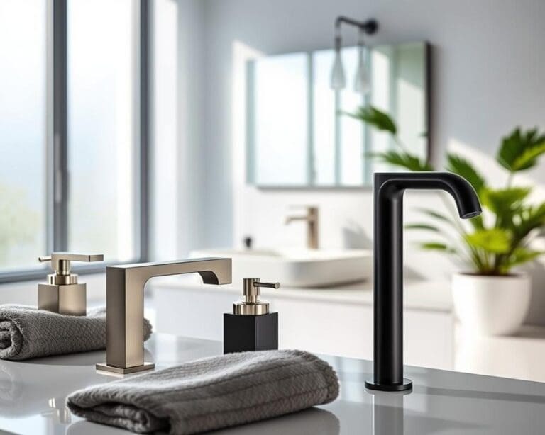 Welke badkamerkranen geven een moderne uitstraling?