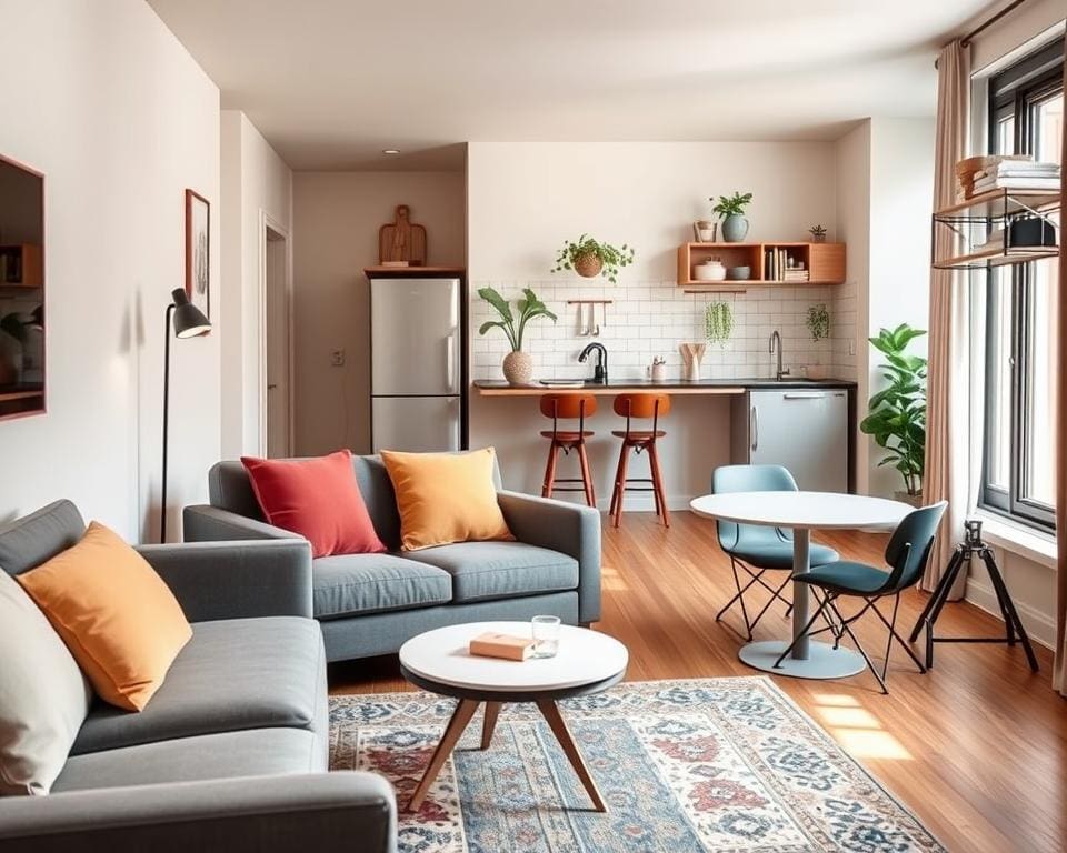 Welke meubels passen in een compacte studio?