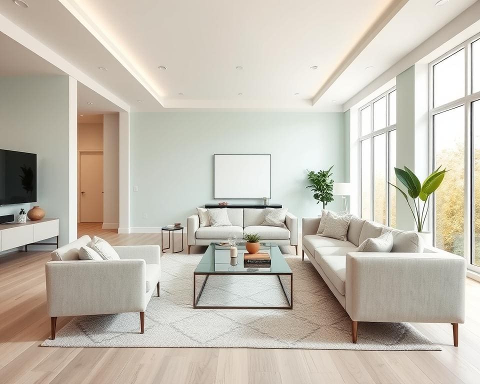 Welke verfkleuren maken een ruimte groter?