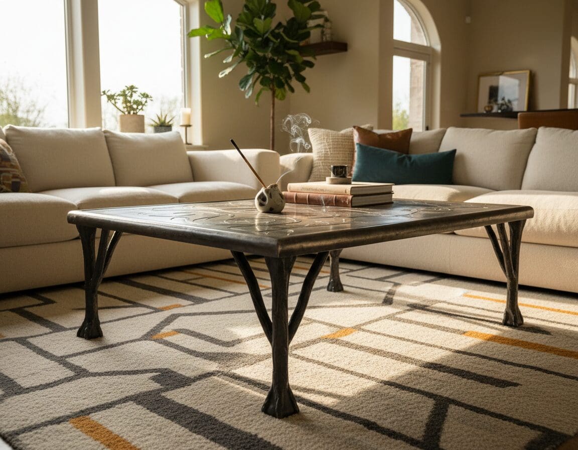 metalen salontafel