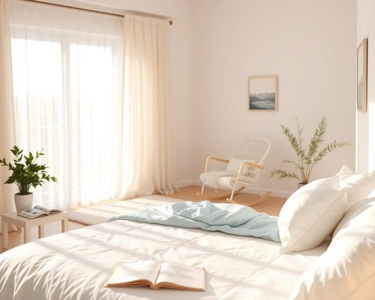 Hoe richt je een slaapkamer rustgevend in?