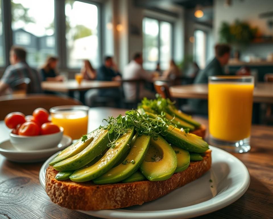brunch avocado toast