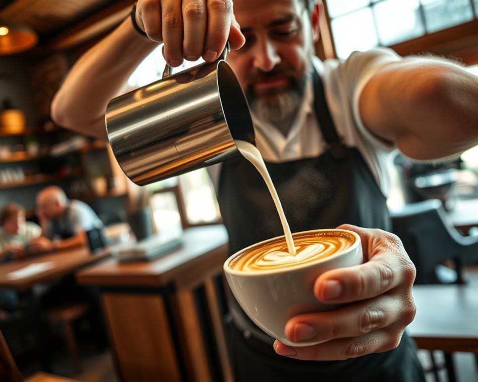 cappuccino melk maken