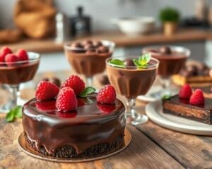 desserts chocolade