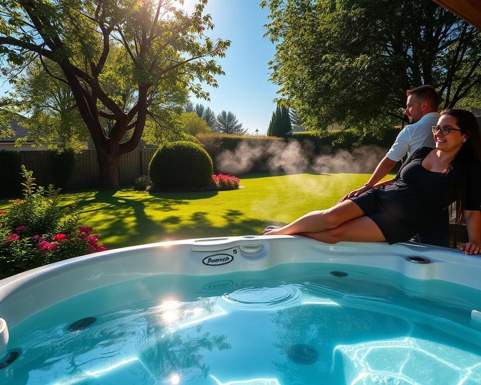 hottub tuin