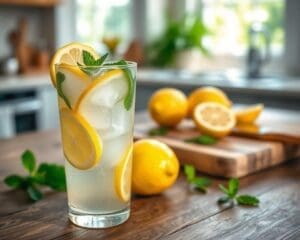 limonade citroen munt