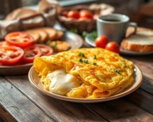 omelet kaas maken