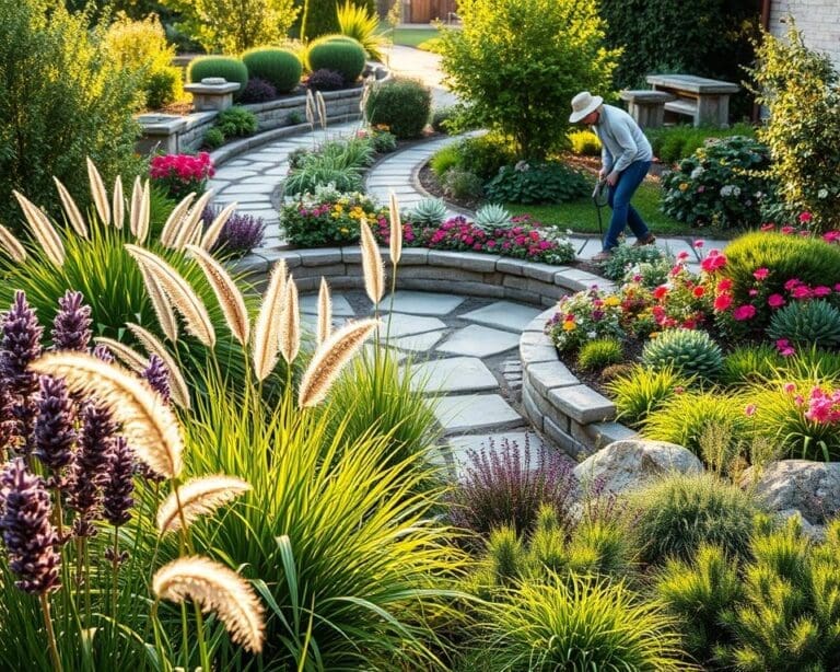 planten onderhoudsvriendelijke tuin
