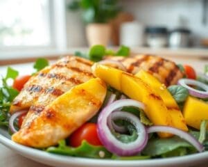salade kip mango