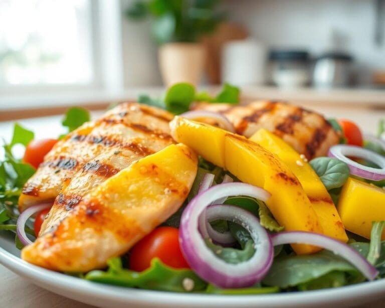 salade kip mango
