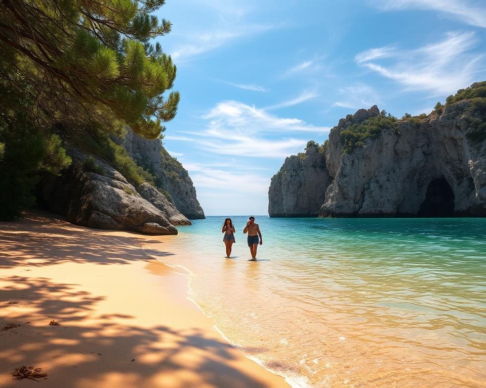 stranden Albanië