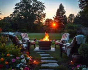 vuurkorf tuin