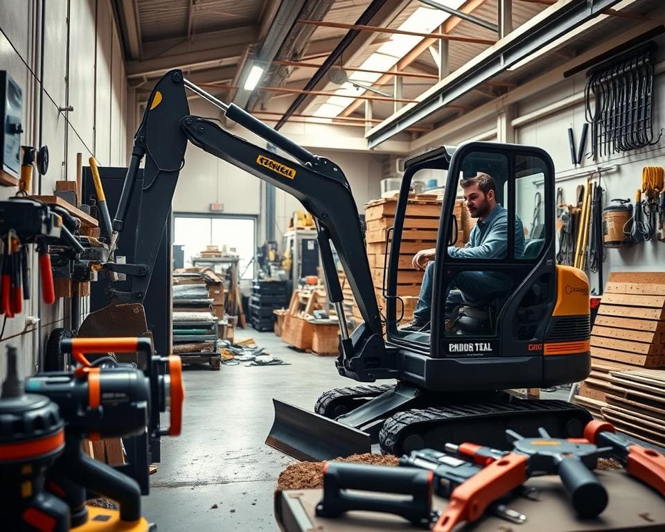 werken in kleine ruimtes