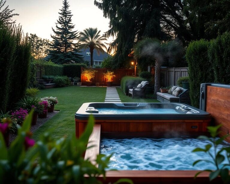 hottub tuin