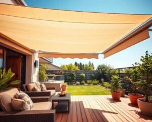 zonwering terras