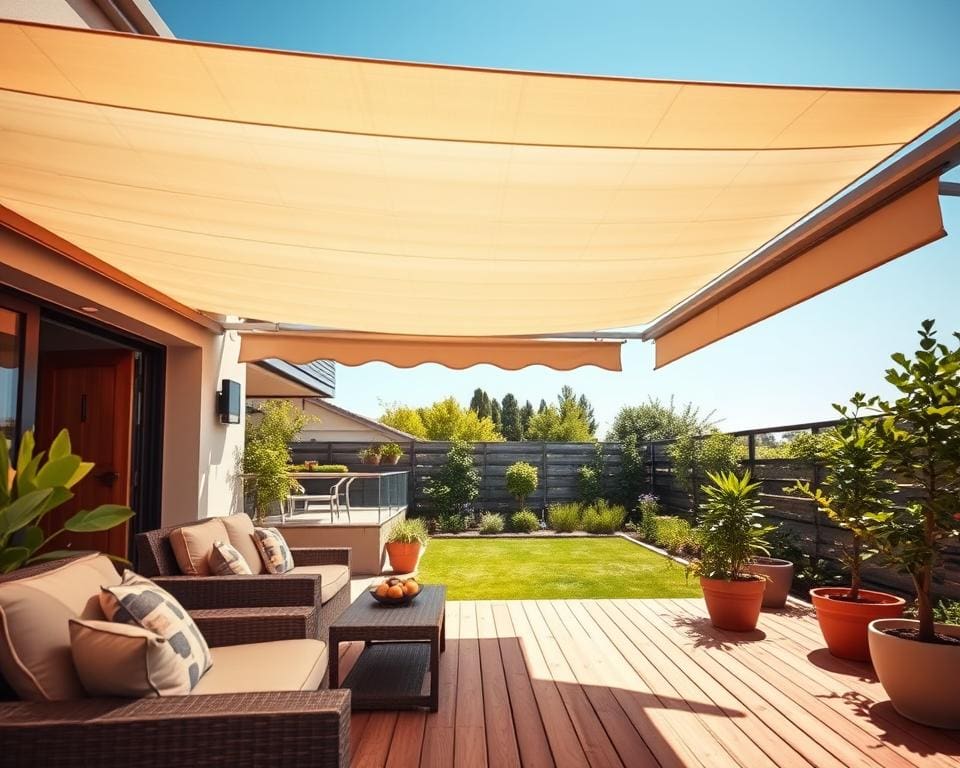 zonwering terras